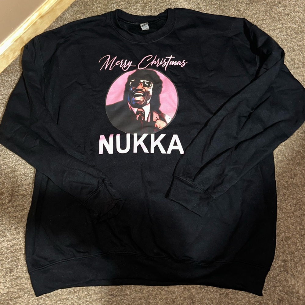 Gildan Black Crewneck Christmas